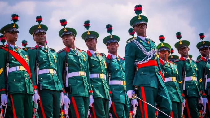 Nigerian Army Shortlisted Candidates