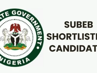 Edo SUBEB Shortlisted Candidates