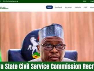 Adamawa State Civil Service Commission Recruitment