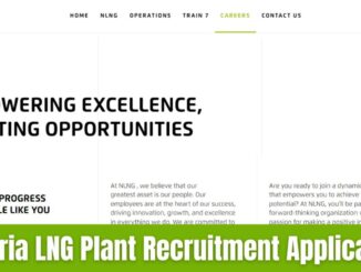 Nigeria LNG Plant Recruitment