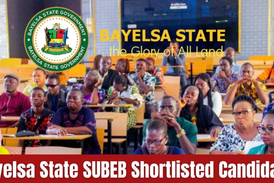 Bayelsa SUBEB Shortlisted Candidates
