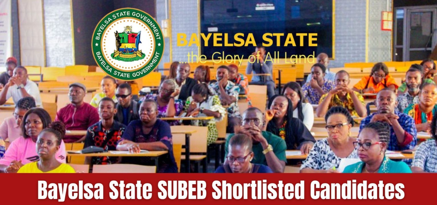 Bayelsa SUBEB Shortlisted Candidates