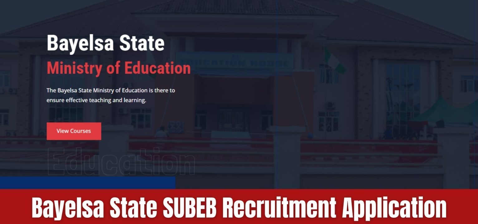 Bayelsa State SUBEB Recruitment