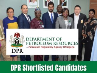 DPR Shortlisted Candidates