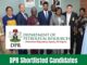 DPR Shortlisted Candidates