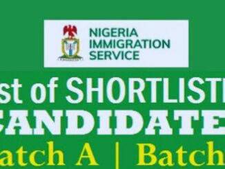 NIS Shortlisted Candidates