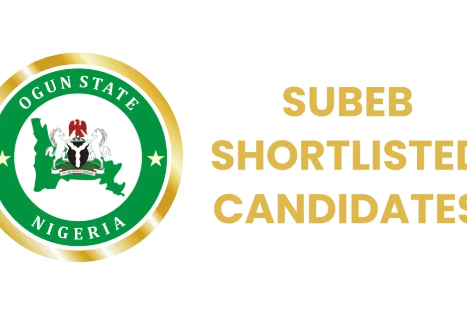 Ogun State SUBEB Shortlisted Candidates
