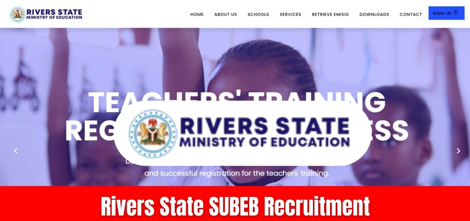 Rivers State SUBEB Recruitment