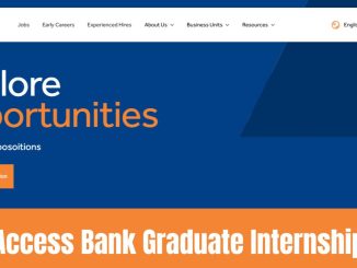 Access Bank Graduate Trainee