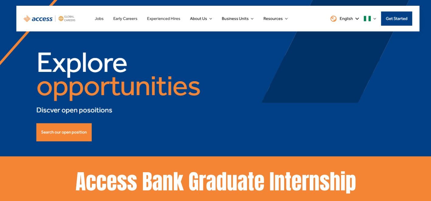 Access Bank Graduate Trainee