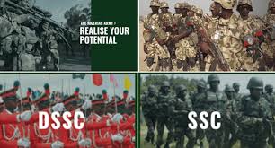 Nigerian Army DSSC/SSC Recruitment