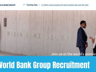 World Bank Recruitment