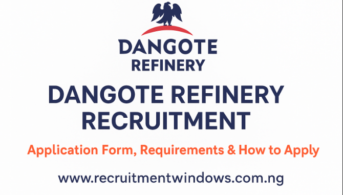 Dangote Refinery Recruitment