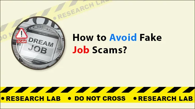 How To Avoid Fake Jobs Offers