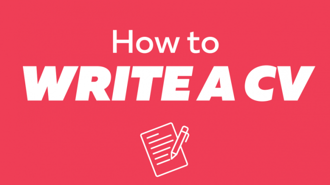 How to Write a CV for Jobs