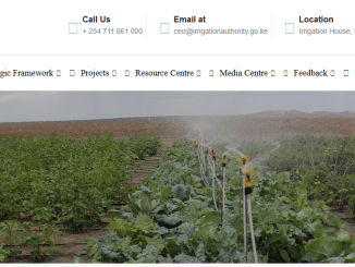 National Irrigation Authority Recruitment