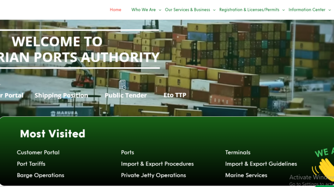 Nigerian Ports Authority Recruitment