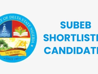 Delta State SUBEB Shortlisted Candidates