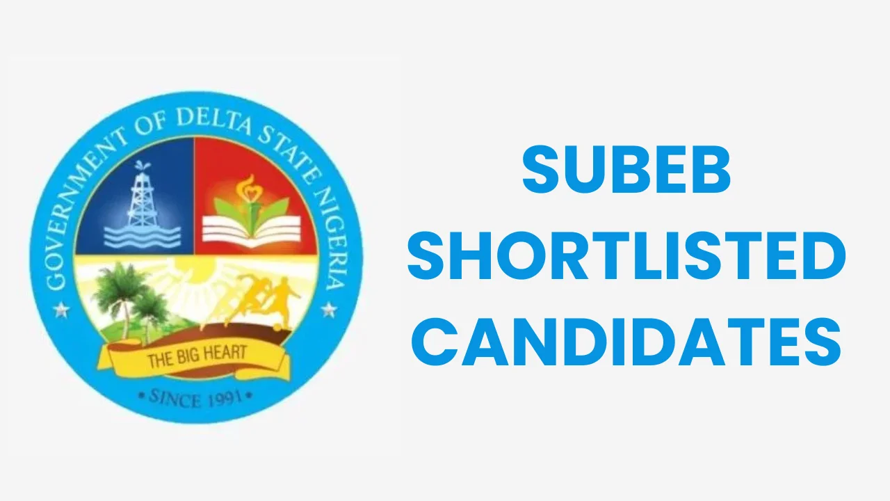 Delta State SUBEB Shortlisted Candidates