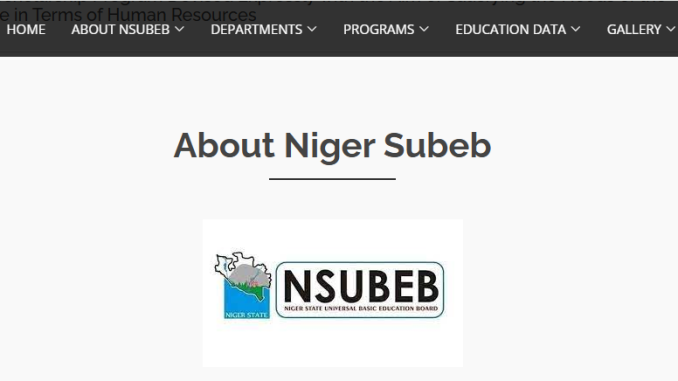 Niger State Teachers Recruitment