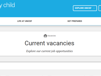 UNICEF Recruitment