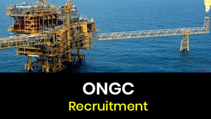 ONGC Recruitment