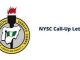 NYSC Batch ‘A’ Stream II Call-Up Letters
